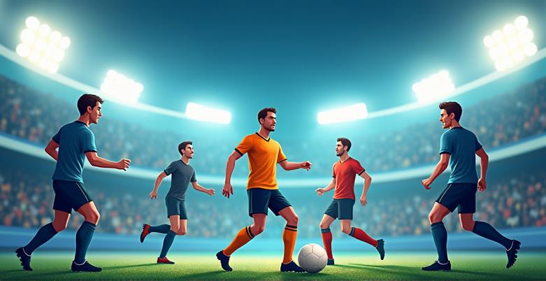 นักพนันกำลังวิเคราะห์ผลบอลบนคอมพิวเตอร์